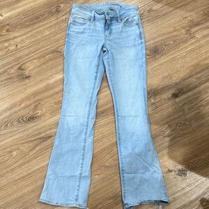 American Eagle Outfitters Light Blue Flare Jeans